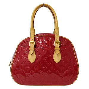 Louis Vuitton Bag Monogram Vernis Tote Summit Drive Pomme Amour Red